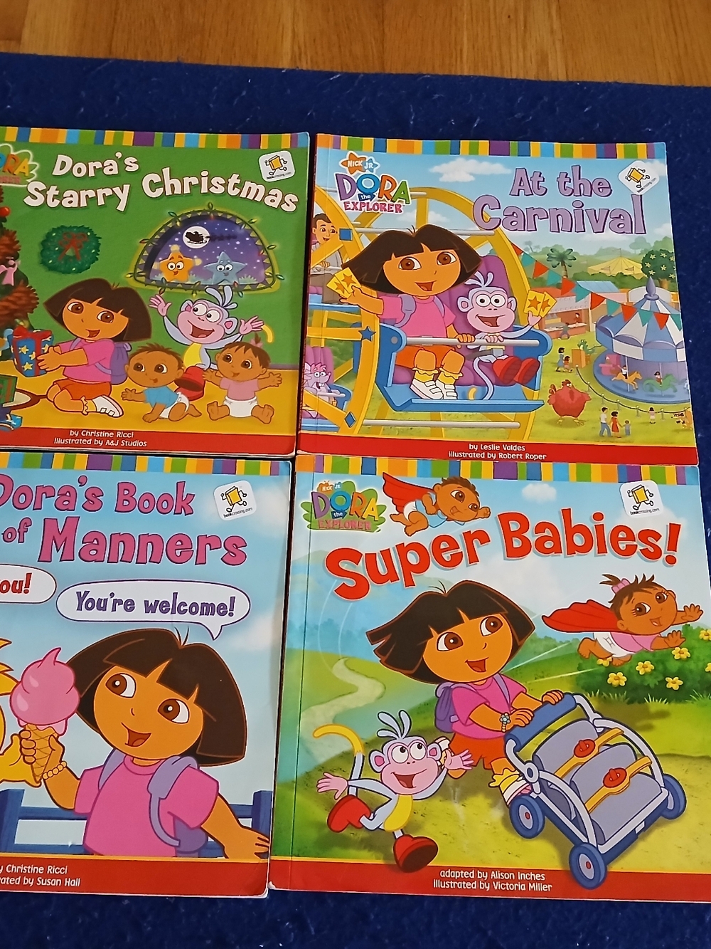 Dora the Explorer Dora's Book of Manners 4-Book Set Multicolor